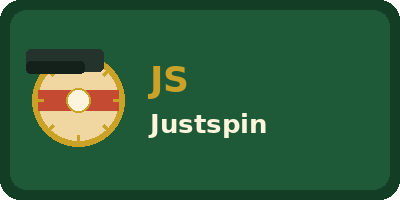 Justspin logo